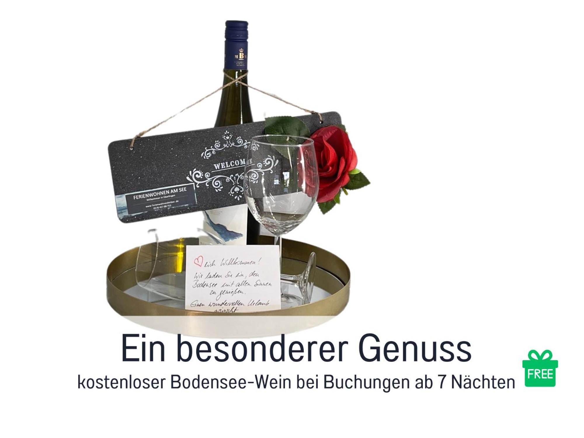 Sonnenterrasse - 3 Schlafzimmer, Whirlpool & Alpenblick - Perfekt Fuer Romantik Oder Familienurlaub Mit Kind , Hund Willkommen By Ferienwohnenamsee - Uberlingen Exterior photo